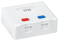 Корпус настенной розетки Keystone ITK CS2-022
