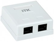 Розетка компьютерная ITK CS2-1C5EU-22-G