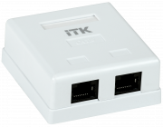 Розетка компьютерная ITK CS2-1C6U-22