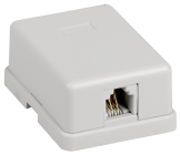 Розетка телефонная ITK CS2-3C3U-12