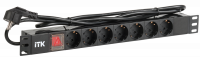 Блок розеток 19” ITK PH12-7D1