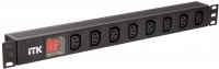 Блок розеток 19” ITK PH12-8C133