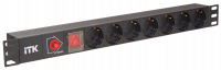 Блок розеток 19” ITK PH13-7D3