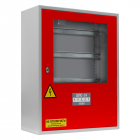 Шкаф пожарной сигнализации Болид ШПС-24 исп.11 красная дверь