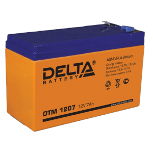 DELTA battery Аккумулятор DTM 1207